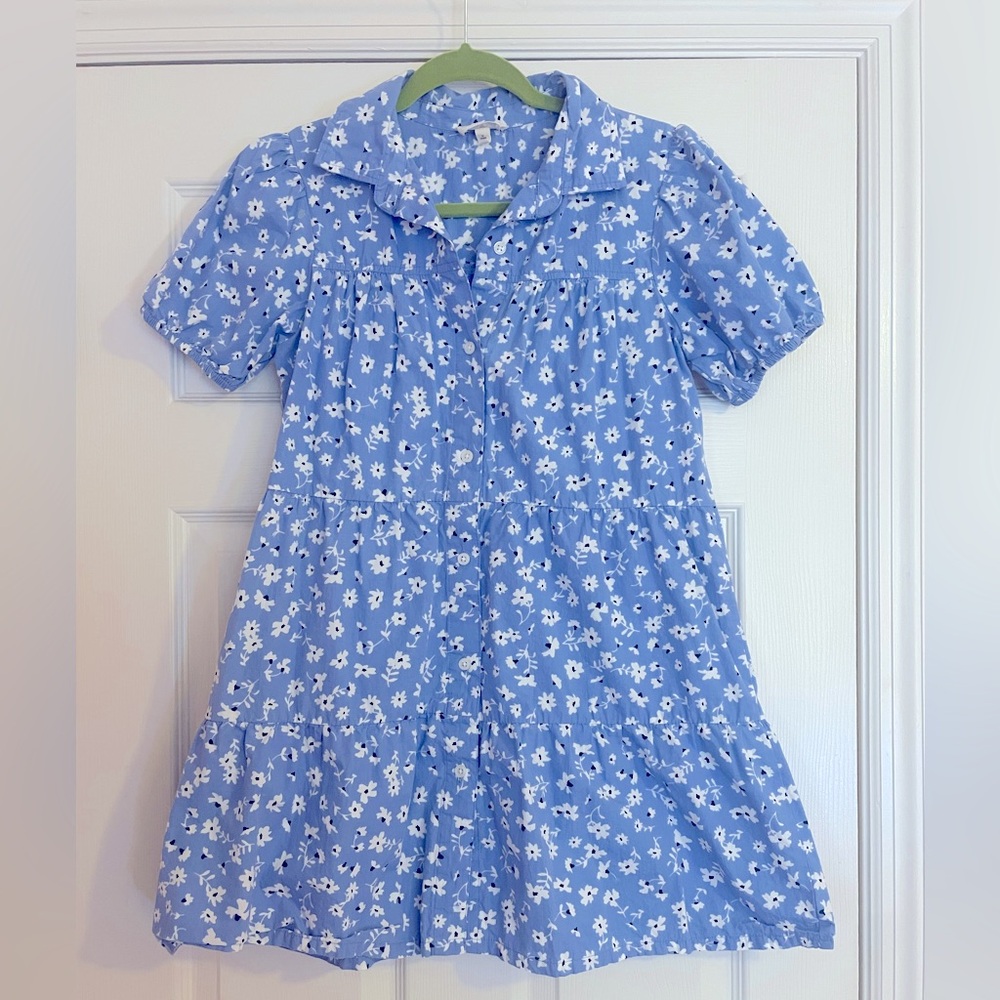Coastal Floral button dress